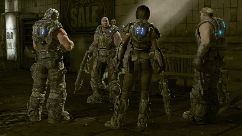 Illustration for article titled Brown Badasses Are Back: A Boatload of Gears of War 3 Campaign Screens